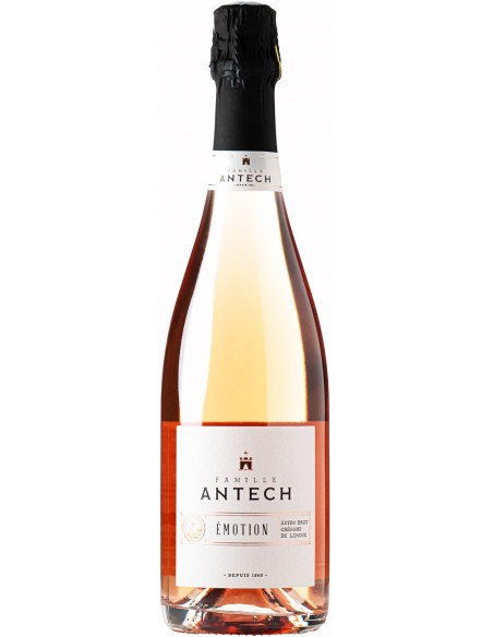 Crémant rosé Emotion Extra Brut Famille Antech
