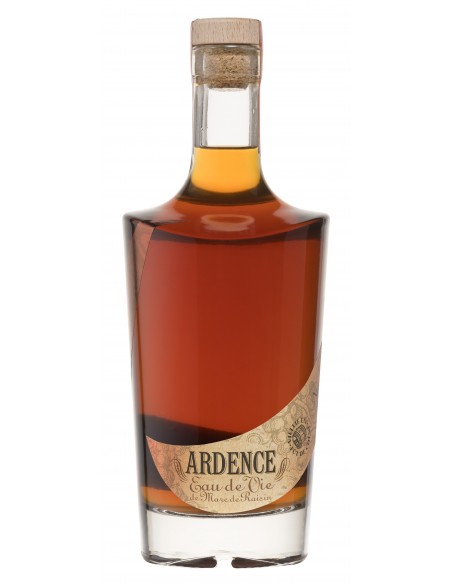 Bouteille Ardence eau de Vie de Marc de Raisin - la Cavale